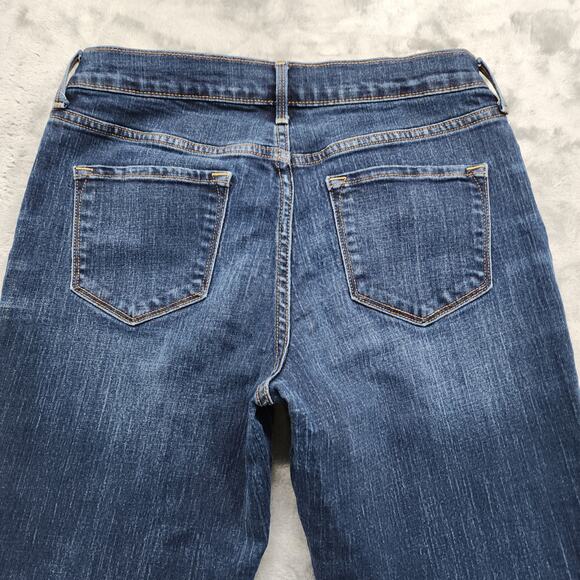 Old Navy Jeans Womesn 6 Blue Dark Wash Curvy Mid Rise Skinny Ankle Stretch Denim - Picture 3 of 12